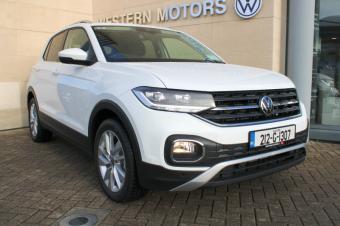 Volkswagen T-Cross Automatic,Style Model  Tsi 110 Bhp, Rear Camera,Sat Nav,Heated Seats,Climate Control,App Connect,Delivery Km