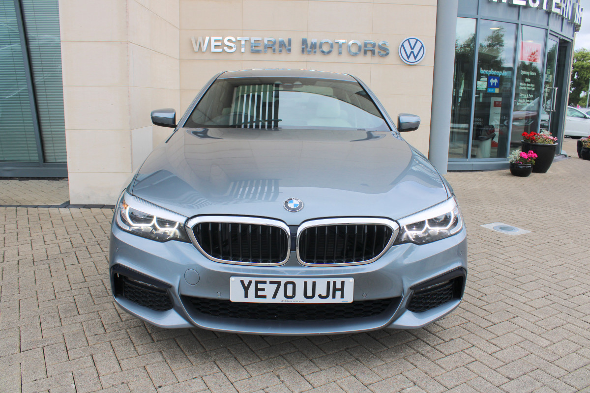 BMW 5 Series 520 D M Sport Mhev, G30, Driver Assist Package, Apple Carplay & Android Auto, LED Lights, Electric & Heated Leather Seats