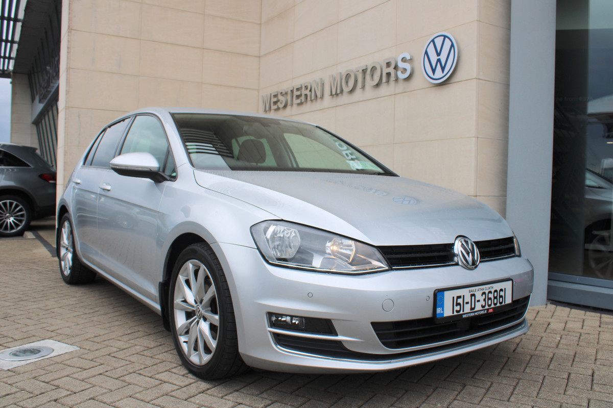 Volkswagen Golf Really Nice Example,Low kms,Highline Spec,Rear Camera,Sat Nav,Cruise Control,Front & Rear Sensors,Auto Lights/Wipers 1.6 Tdi 115 Bhp 5 Dr.